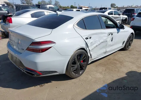 2023 Genesis G70 3.3T Rwd из США, поврежденный, VIN KMTG54TE6PU113339